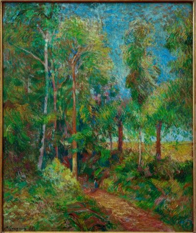 The Edge of the Forest (I) by Paul Gauguin